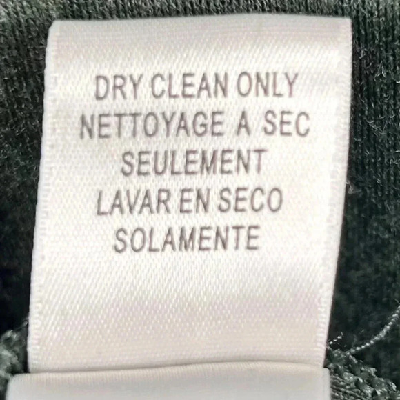 BCBGMAXAZRIA Size XS Wool Nylon Wrap Dress Stretch Green - Picture 9 of 11